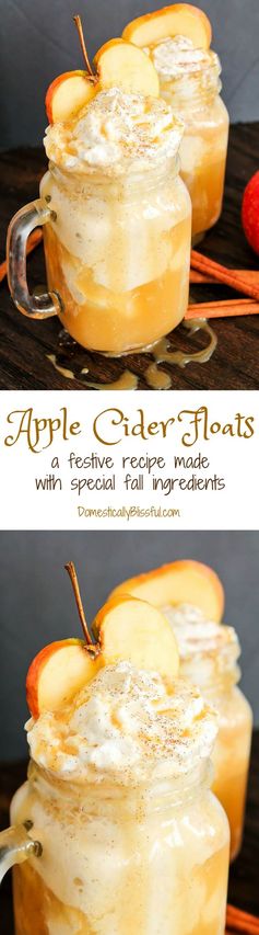 Apple Cider Floats