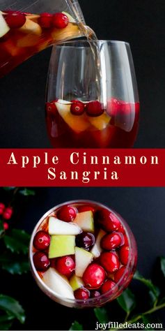 Apple Cinnamon Sangria