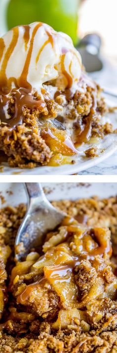 Apple Crisp, with a Ridiculous Amount of Streusel