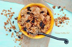 Apple Maple Oatmeal in the Slow Cooker