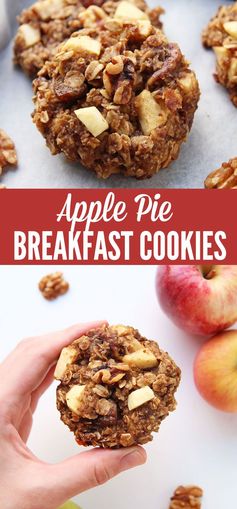 Apple Pie Breakfast Cookies