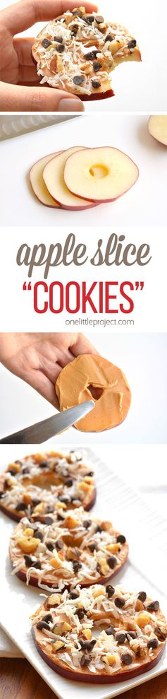 Apple Slice Cookies | A Perfect Afternoon Snack