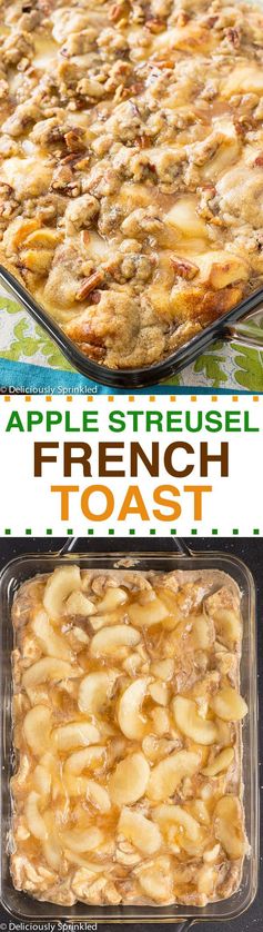 Apple Streusel French Toast Bake