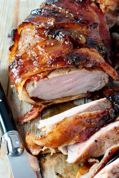 Bacon-Brown Sugar Pork Tenderloin