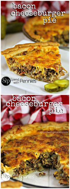 Bacon Cheeseburger Pie