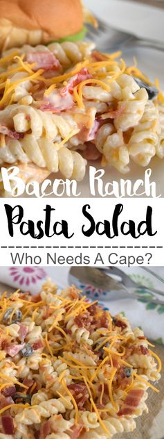 Bacon Ranch Pasta Salad