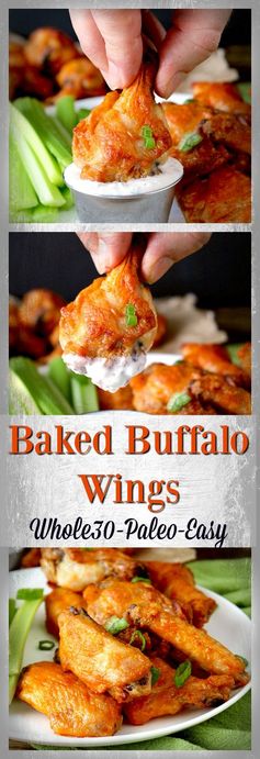 Baked Buffalo Wings