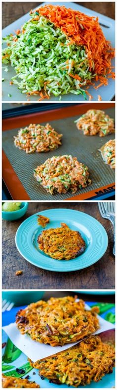 Baked Chipotle Sweet Potato and Zucchini Fritters (vegan, gluten-free with Homemade Spicy Honey Mustard (gluten-free with vegan option