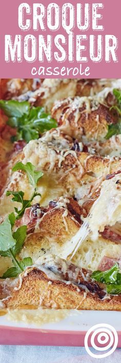 Baked Croque-Monsieur Casserole