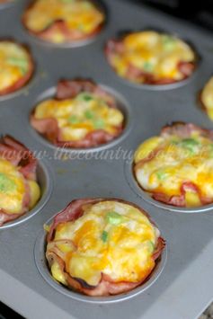 Baked Ham & Egg Cups