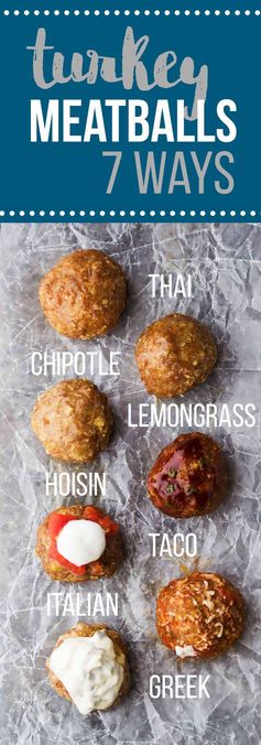 Baked Turkey Meatballs Base Recipe (Freezer-Friendly