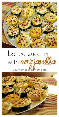 Baked Zucchini with Mozzarella