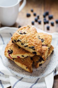 Bakery Style Blueberry Scones