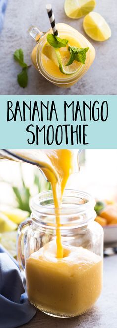 Banana Mango Smoothie