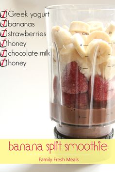 Banana Split Smoothie