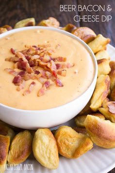 Beer Bacon and Cheese Dip
