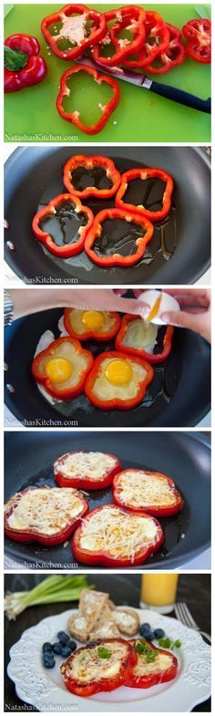 Bell Pepper Egg-in-a-hole