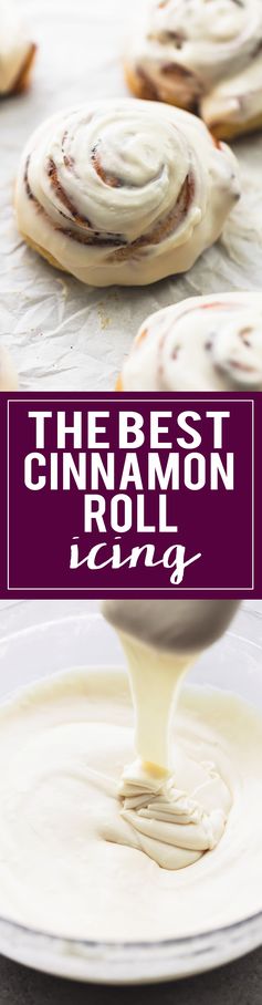 Best Cinnamon Roll Icing