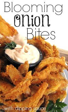 Blooming Onion Bites with Dipping Sauce