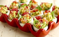 BLT Deviled Eggs