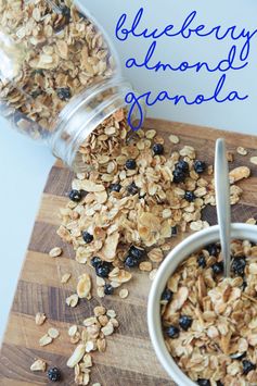 Blueberry Almond Granola (Vegan + Gluten Free