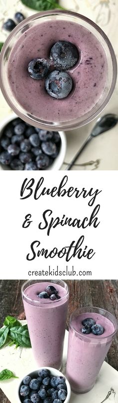 Blueberry & Spinach Smoothie