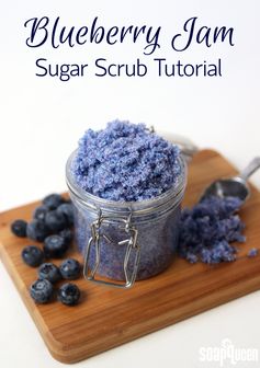 Blueberry Jam Sugar Scrub DIY