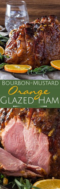 Bourbon Orange Glazed Ham