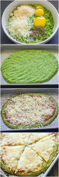 Broccoli Crust Pizza