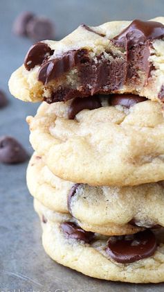 Brown Butter Cream Cheese Chocolate Chip Cookies