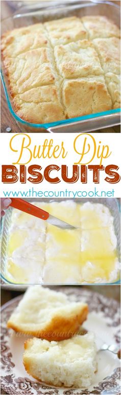 Butter Dip Buttermilk Biscuits