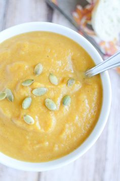 Butternut Squash and Apple Soup