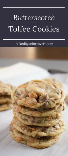 Butterscotch Toffee Cookies