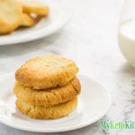 Buttery Keto Vanilla Shortbread Cookies