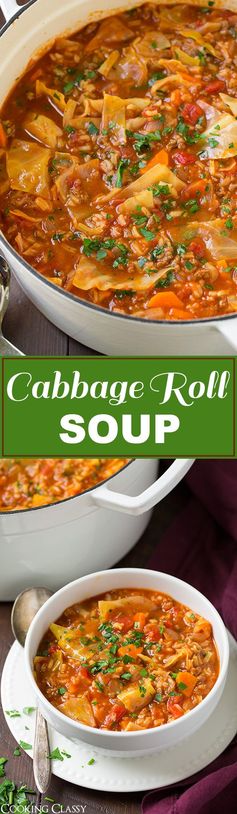 Cabbage Roll Soup