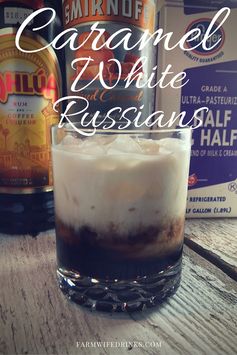 Caramel White Russians