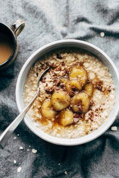 Caramelized Banana Oatmeal