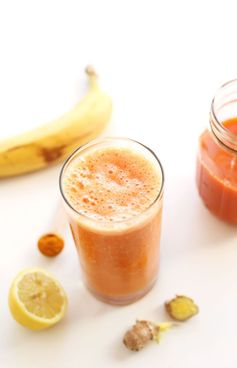 Carrot Ginger Turmeric Smoothie