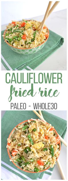 Cauliflower Fried Rice (Whole30