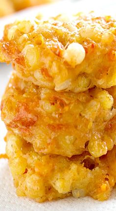 Cheddar Corn Fritters