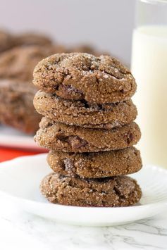 Chewy Chocolate Gingerbread Cookies