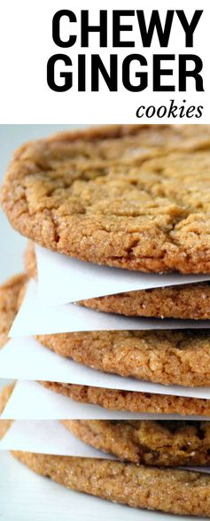 Chewy Ginger Cookies