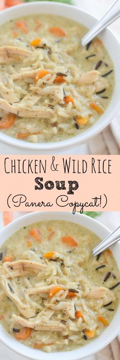 Chicken and Wild Rice Soup (Panera Copycat