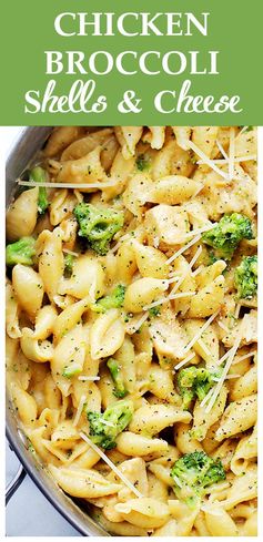 Chicken-Broccoli Shells and Cheese