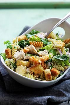 Chicken Caesar Pasta Salad