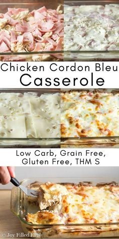 Chicken Cordon Bleu Casserole – Low Carb