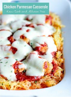 Chicken Parmesan Casserole - Low Carb & Gluten Free