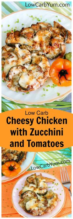 Chicken with Zucchini and Tomato