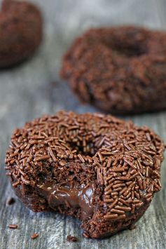 Chocolate Blackout Doughnuts