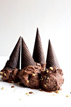 Chocolate Brownie Ice Cream